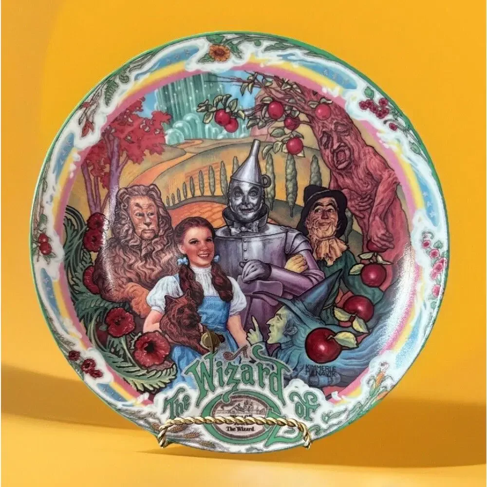 Vintage 1993 The Wizard Of Oz Musical Plate "We're Off To See The Wizard"#12401B - Picture 1 of 3